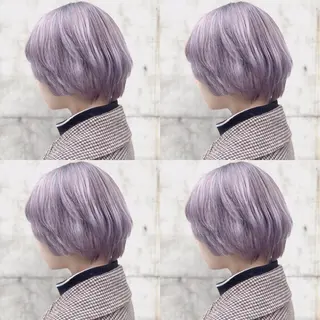 ショート カラー メンズカット/波巻き TAKUMAのヘアスタイル