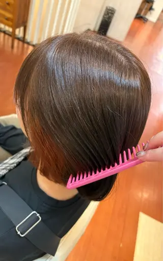 ミディアム 【下赤塚南口サロン】 🎀*ﾟHinataのヘアスタイル