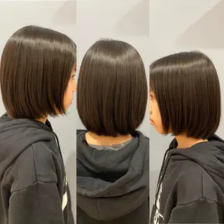 ミディアム ase.糸島店所属・UEDA AYAのヘアスタイル