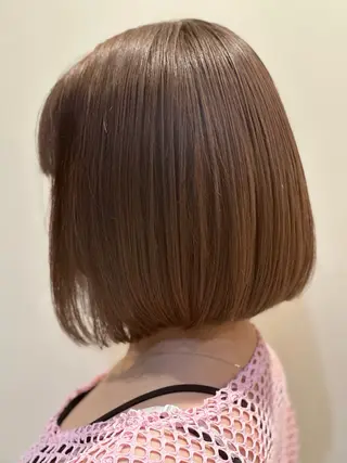 ミディアム カラー レイフィールド鈴鹿所属・青山 祐一朗のヘアスタイル
