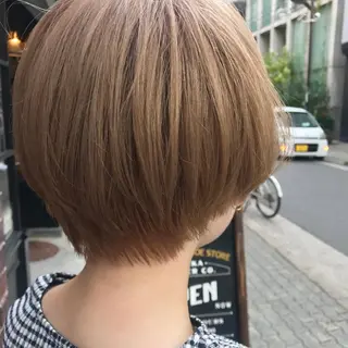 ショート analogue所属・u harukaのヘアスタイル
