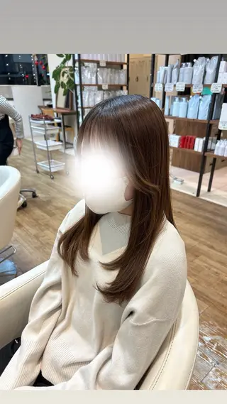 ロング 水木 里咲のヘアスタイル