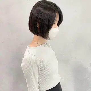 ショート カラー 阿田 悠士朗のヘアスタイル