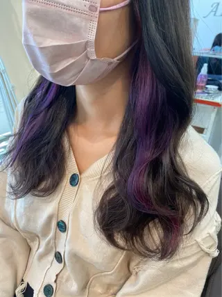 ロング カラー Ainoa 金町店所属・佐々木 楓夏のヘアスタイル