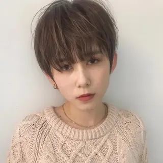 ショート カラー パーマ 🧼柴田 健太郎🧼のヘアスタイル