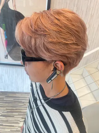 カラー メンズ EARTH 山﨑龍馬のヘアスタイル