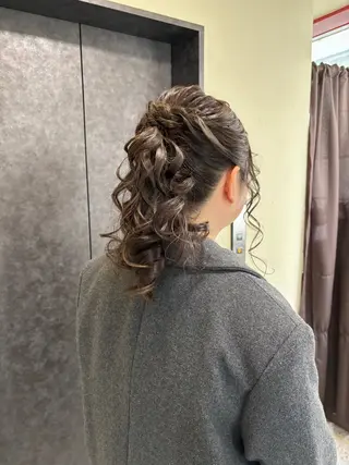 ヘアアレンジ Mila hinaのヘアスタイル