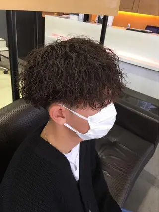 パーマ 似合わせレイヤーカ ット ʚɞ riiのヘアスタイル