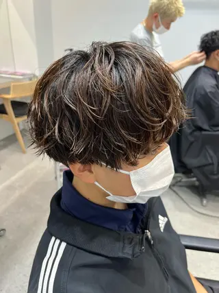 ショート パーマ メンズ メンズスタイル特化 /fifthりっくんのヘアスタイル