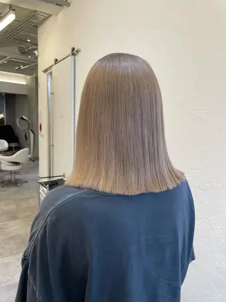 ミディアム カラー ヘアアレンジ 🍃柔らかヘアー田中 瑞希🍃のヘアスタイル