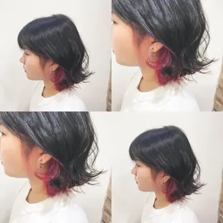 ミディアム カラー 🌻Insta指名 NO.1🌻Shoのヘアスタイル