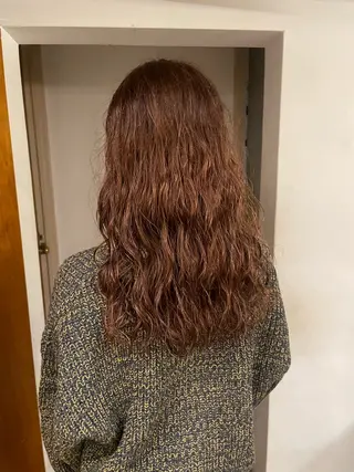 ロング 🍁ニュアンスパーマ .ショート🍁陸来のヘアスタイル