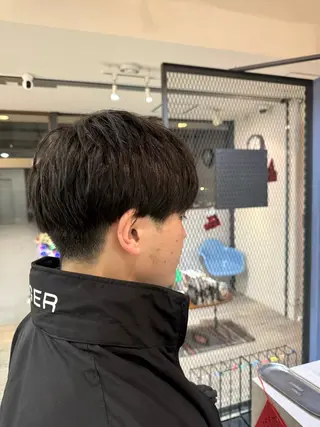 メンズ 米元 春奈のヘアスタイル