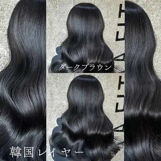 ロング カラー ラフィス池袋所属・✨本格的韓国スタイル 特化✨ﾊﾙｶ✨️のヘアスタイル