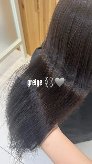 ロング ‎🤍透明感×ツヤ髪 / Saki‎🤍のヘアスタイル