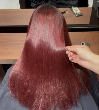 ロング カラー miyu’s渋谷所属・高崎 堅心のヘアスタイル