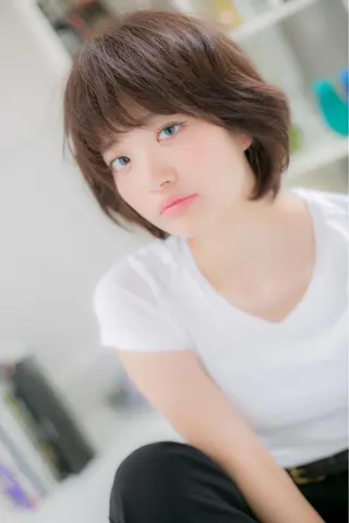 ショート チーフデザイナー 西川凌史のヘアスタイル