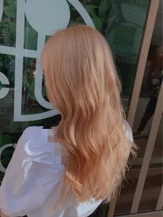 ロング カラー Mavie hair所属・髪質改善×潤艶カラー ⭐️岡田崇彰のヘアスタイル