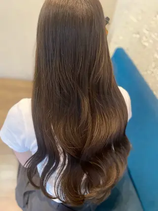 ロング カラー 🐰中村 優樹🤍のヘアスタイル