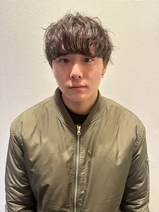 パーマ メンズ パーマ 大須美容師 ぱるのヘアスタイル