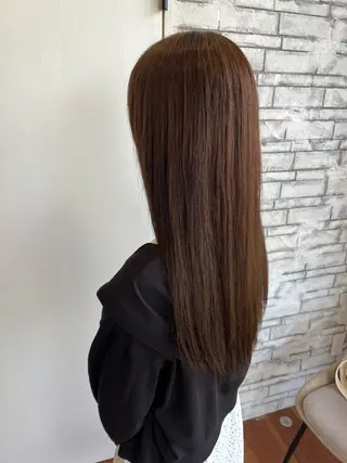ロング カラー 中神 莉奈のヘアスタイル