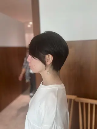 ショート GO TODAY SHAIRE SALON所属・脱白髪染め setsucoのヘアスタイル