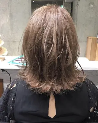 ミディアム ショート/韓国ヘア Moto✂︎のヘアスタイル