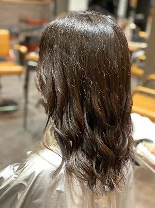 ロング 尾崎 優也のヘアスタイル