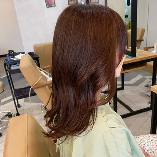 セミロング カラー Rosa  Blanche  by est所属・村田 芽衣のヘアスタイル