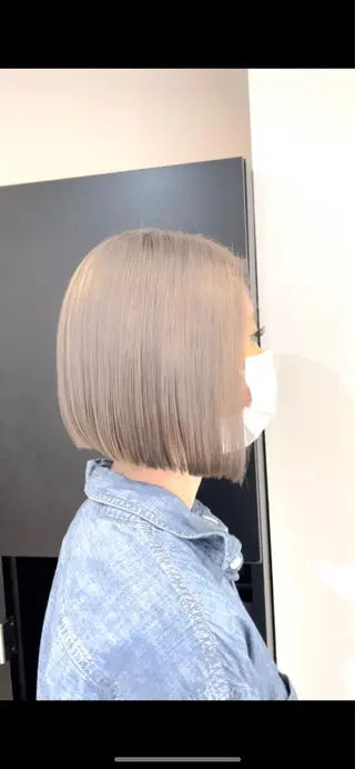 ショート 艶髪カラー✨ misaki .のヘアスタイル