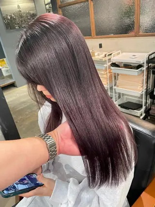 カラー 木村 朱里のヘアスタイル