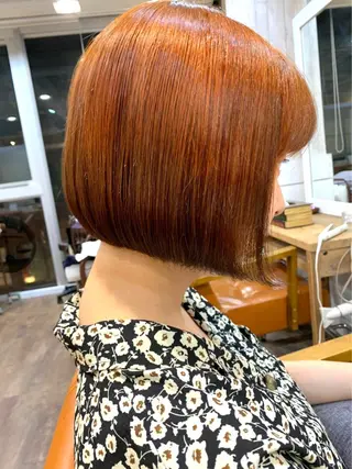 ショート カラー ダブルカラー　/ インナーカラーMiiのヘアスタイル