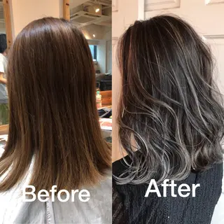 セミロング カラー 【代表】高山 一真のヘアスタイル