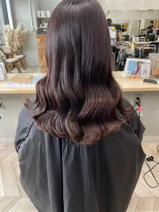 ロング カラー 三谷 浩也のヘアスタイル
