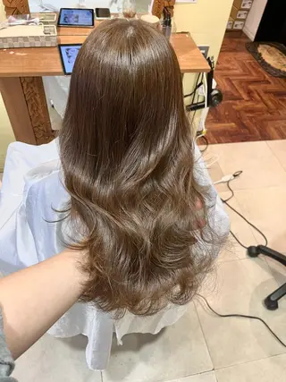 ロング カラー カットが上手い 💇‍♂🌸サク🌸のヘアスタイル