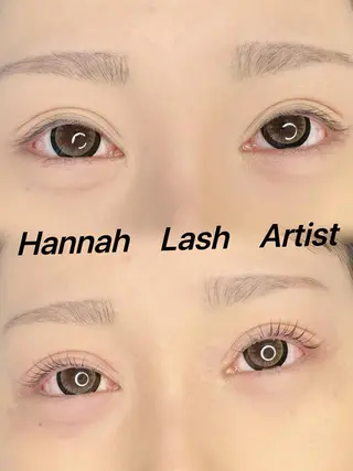 マツエク・マツパ Hannah ハンナのマツエク・マツパデザイン