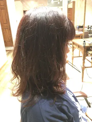 セミロング 福重 奨のヘアスタイル