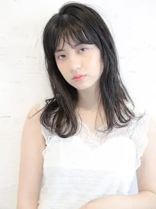 ロング 石渡このみ 🍊レイヤーカットのヘアスタイル