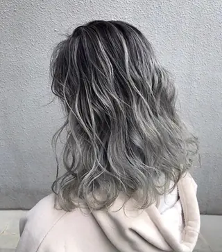 セミロング 髪質改善ストレート アオヤギのヘアスタイル