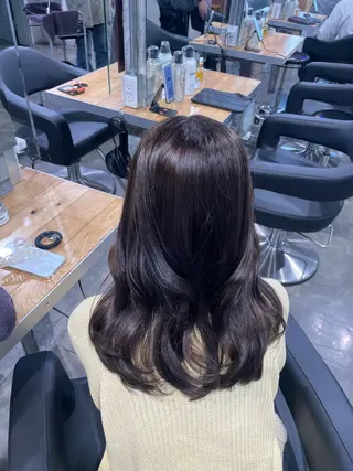 カラー 🤍ベージュ/透明感 韓国ヘア/まりん🤍のヘアスタイル