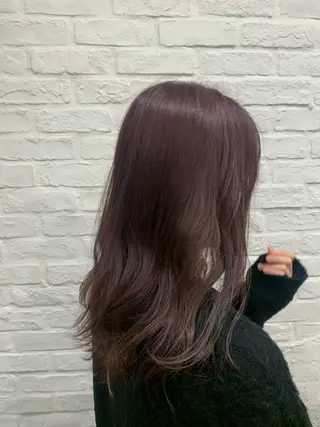 セミロング カラー aell所属・ann/ 京都北大路のヘアスタイル