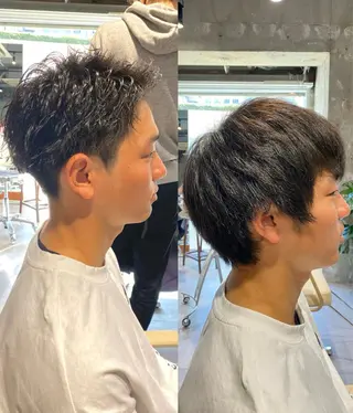 ショート メンズ 似合わせスタイル 山本風太のヘアスタイル