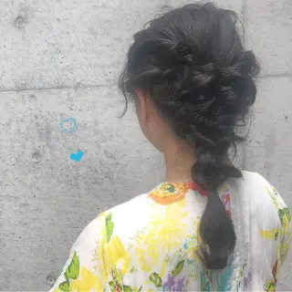 ミディアム カラー パーマ ヘアアレンジ apish aoyama所属・武 愛子の眉毛・アイブロウイメージ