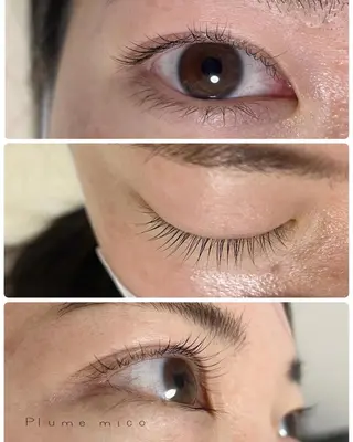 マツエク・マツパ Plume micoのマツエク・マツパデザイン