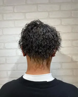 ミディアム パーマ メンズ RELACE所属・🌞谷川 幸也🌞のヘアスタイル