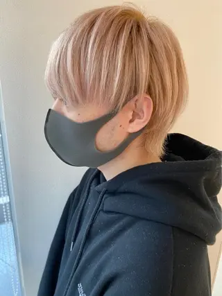 ショート カラー 長妻莉央/縮毛矯正 髪質改善カラーのヘアスタイル