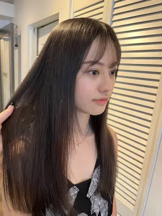 ロング カラー HOMIE TOKYO所属・sora / 渋谷 / ハイトーンのヘアスタイル