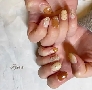 ネイル revia所属・ERI Nailistのネイルデザイン