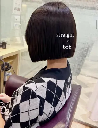 ショート 加納千華 /ボブ/ぱつっとボブのヘアスタイル