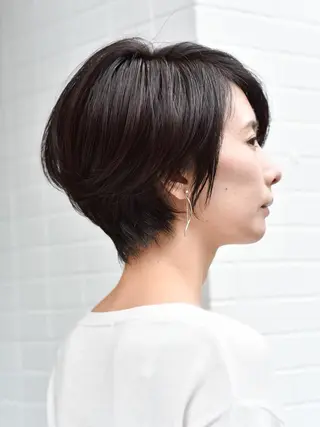 ショート ショートカット 🌸 飯野 舞桜のヘアスタイル